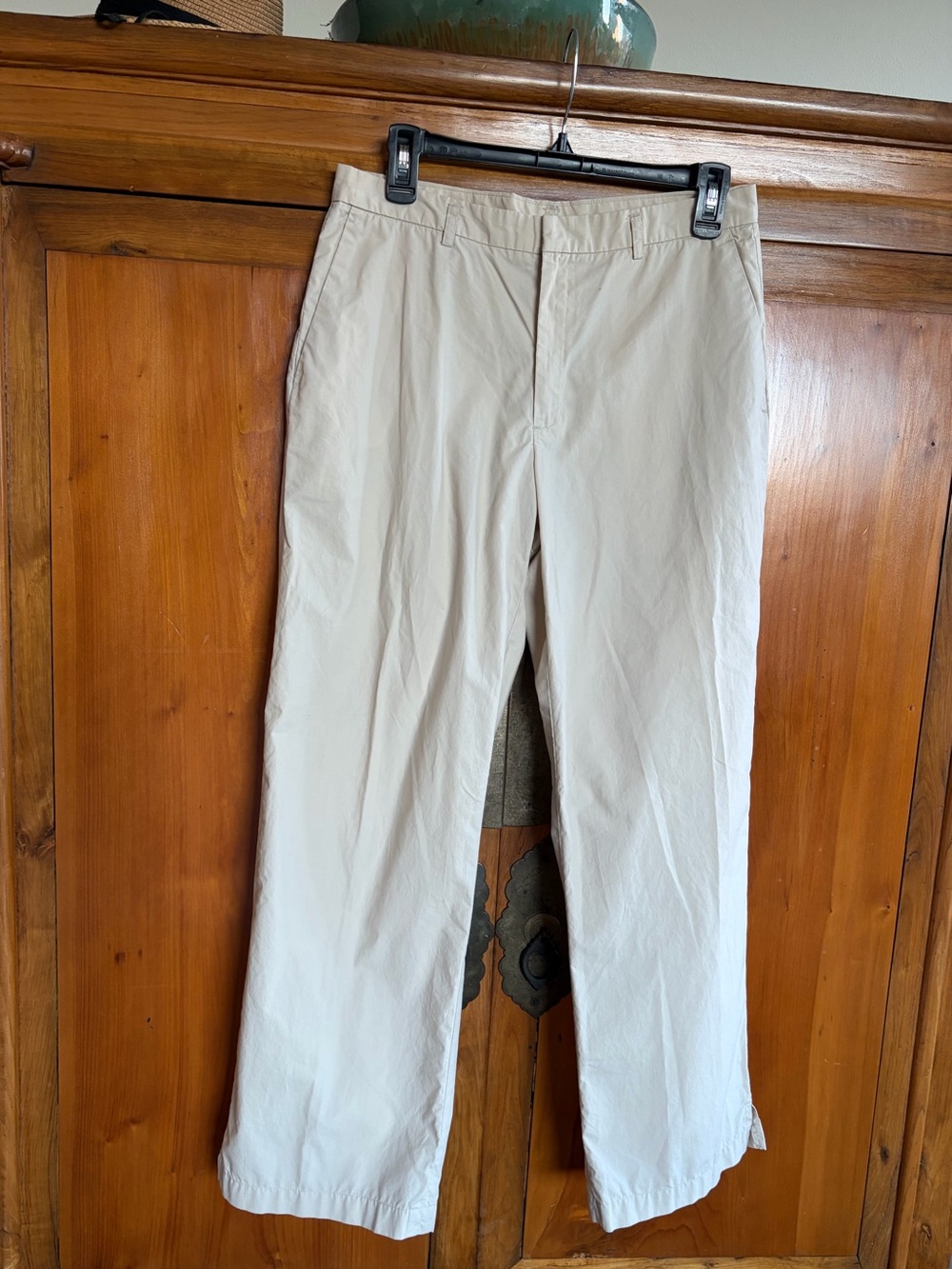 Banana Republic Y2K women’s Casual Straight-Leg Pants 100% cotton lightweight